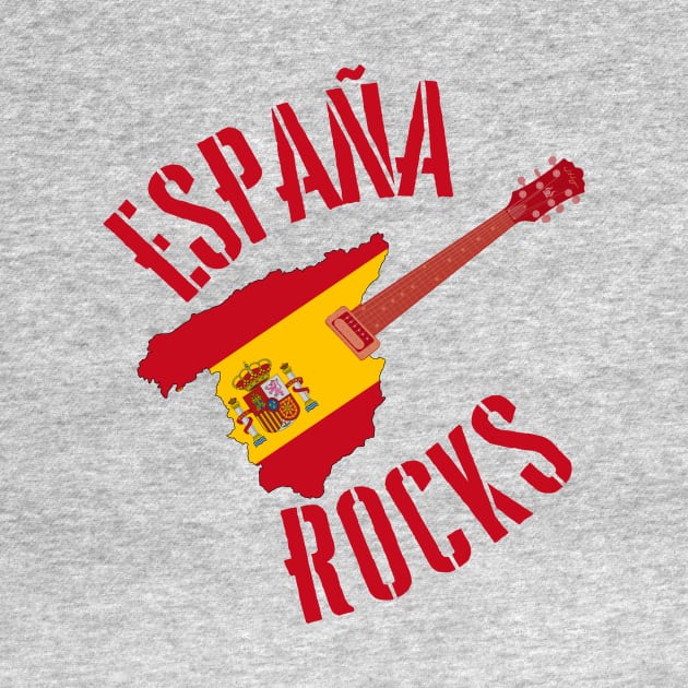 España Rocks by MessageOnApparel